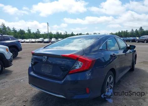 2020 Honda Civic Lx z USA, uszkodzony, nr VIN 2HGFC2F60LH513369